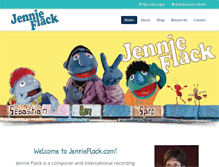 Tablet Screenshot of jennieflack.com